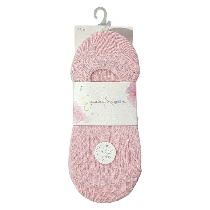 CALCETA MEDIAS SALVAPIES ORIGINAL DE MICROFIBRA JESSICA SIMPSON 5 PARES