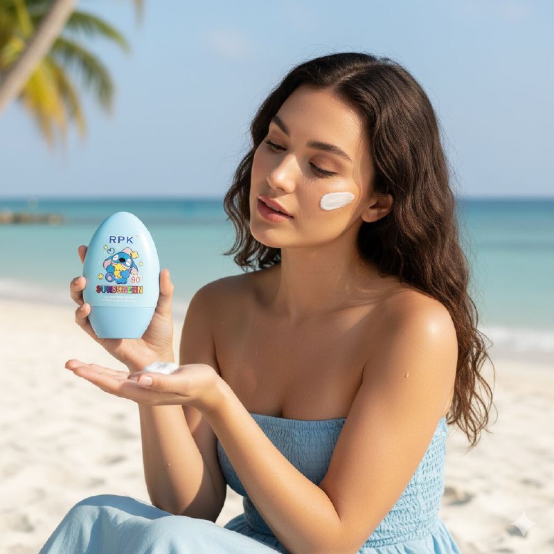 PROTECTOR SOLAR ILUMINADOR RESISTENTE AL SUDOR SPF90 DE STITCH RPK