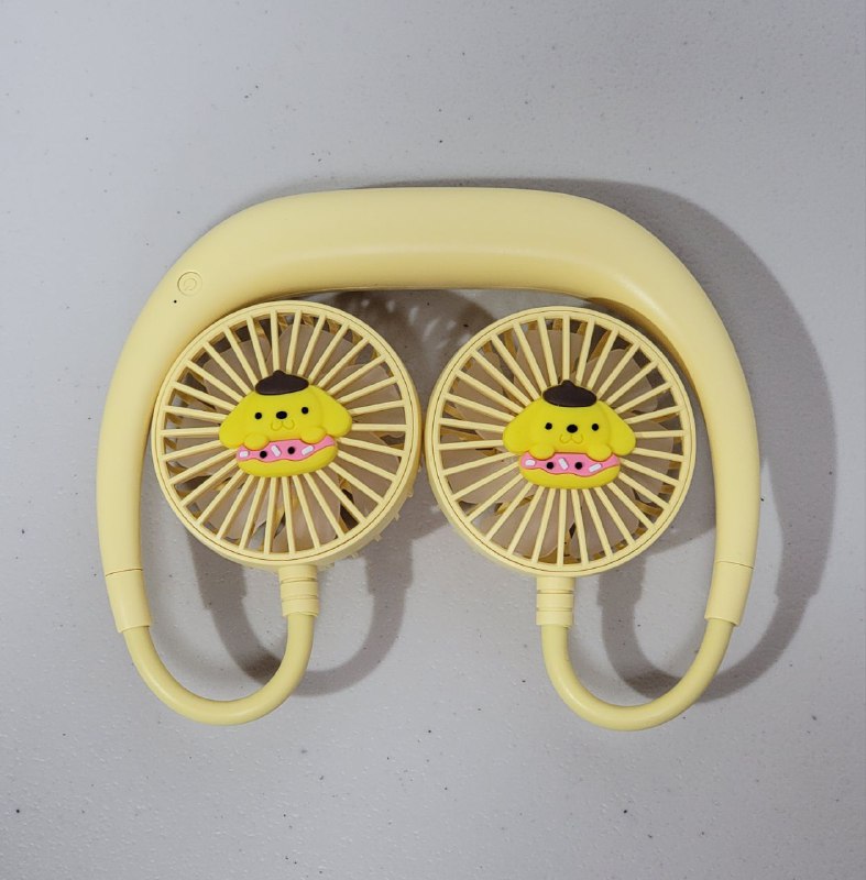 VENTILADOR DE CUELLO RECARGABLE SENCILLO Y ELEGANTE NECK FAN