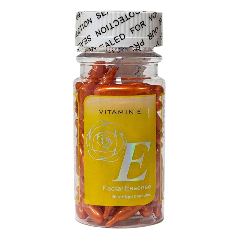 SUERO FACIAL EN CAPSULAS DE ESENCIA DE VITAMINA E SUAVIZANTE, DEJA LA PIEL SUAVE, TERSA Y RADIANTE ANTIENVEJECIMIENTO FACIAL ESSENSE