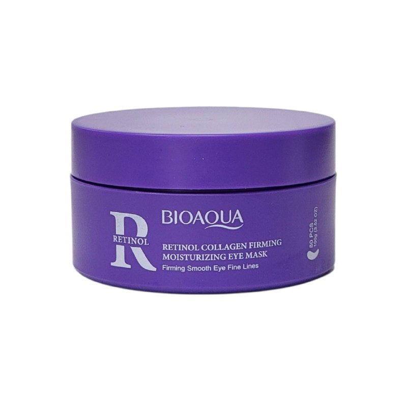 MASCARILLA FACIAL PARA OJOS DE RETINOL CON COLAGENO, TEXTURA DE GEL SOLUBLE EN AGUA, DANDO HIDRATACION Y NUTRICION INTENSIVAS, SUAVIZA LAS LINEAS SECAS Y FINAS BIOAQUA 100G