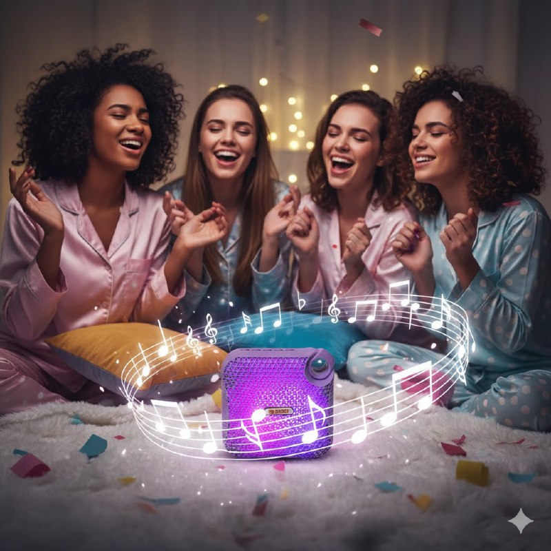 PARLANTE ALTAVOZ INALAMBRICO CON LUCES LED 11X11CM MOBILE SPEAKER MS-2227BT 8 COLORES