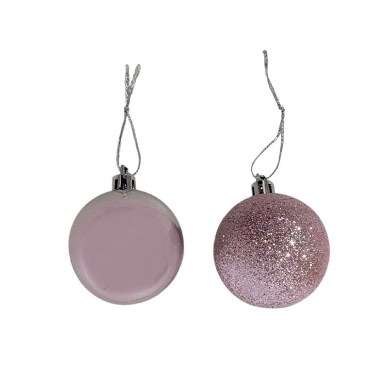 DECORACION ADORNO NAVIDEÑO PAQUETE DE 20 BOLAS DECORATIVAS, 5CM IDEALES PARA DARLE UN TOQUE UNICO A TU ARBOL DE NAVIDAD