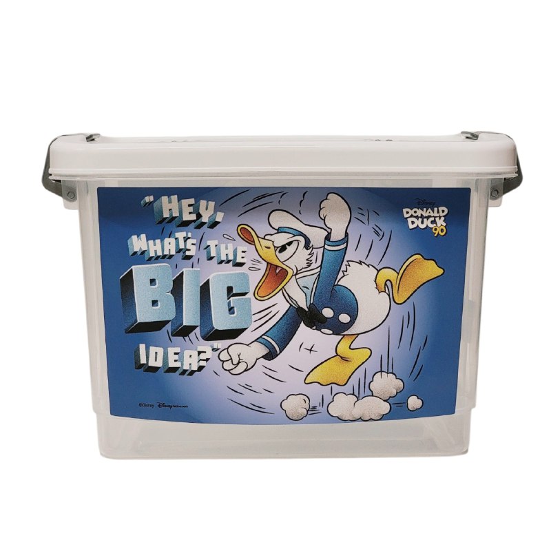 ORGANIZADOR CAJA DE ALMACENAMIENTO ORGANIZADORA PARA NIÑOS DE DISNEY PATO DONALD 15X18X11CM