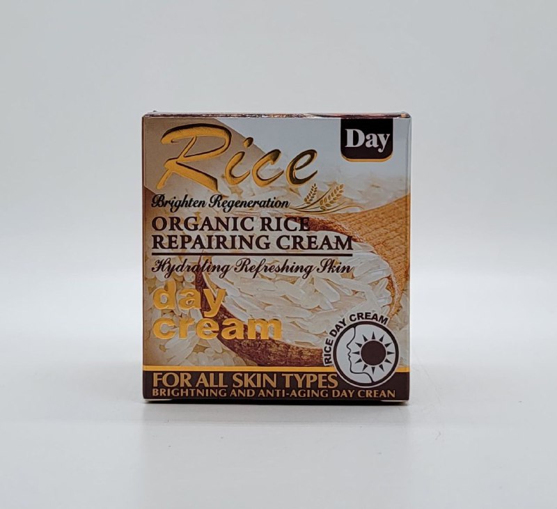 CREMA FACIAL DE DIA REPARADORA DE ARROZ ORGANICA RICE 55G