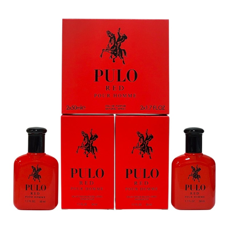 SET PULO RED POUR HOMME EDP 50MLX2 (H)