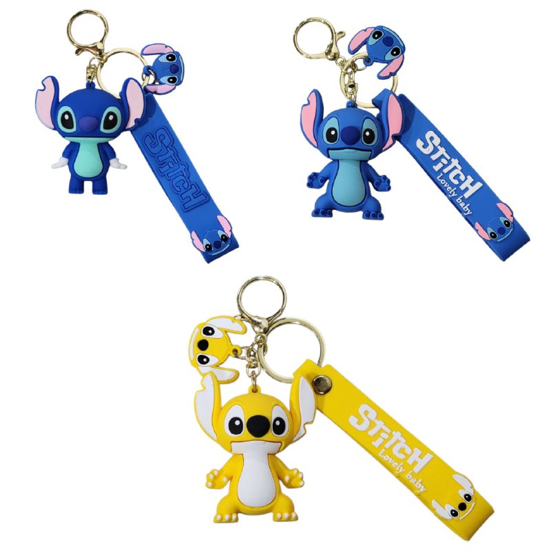LLAVEROS DE LILO Y STITCH 3 ESTILOS DISPONIBLES