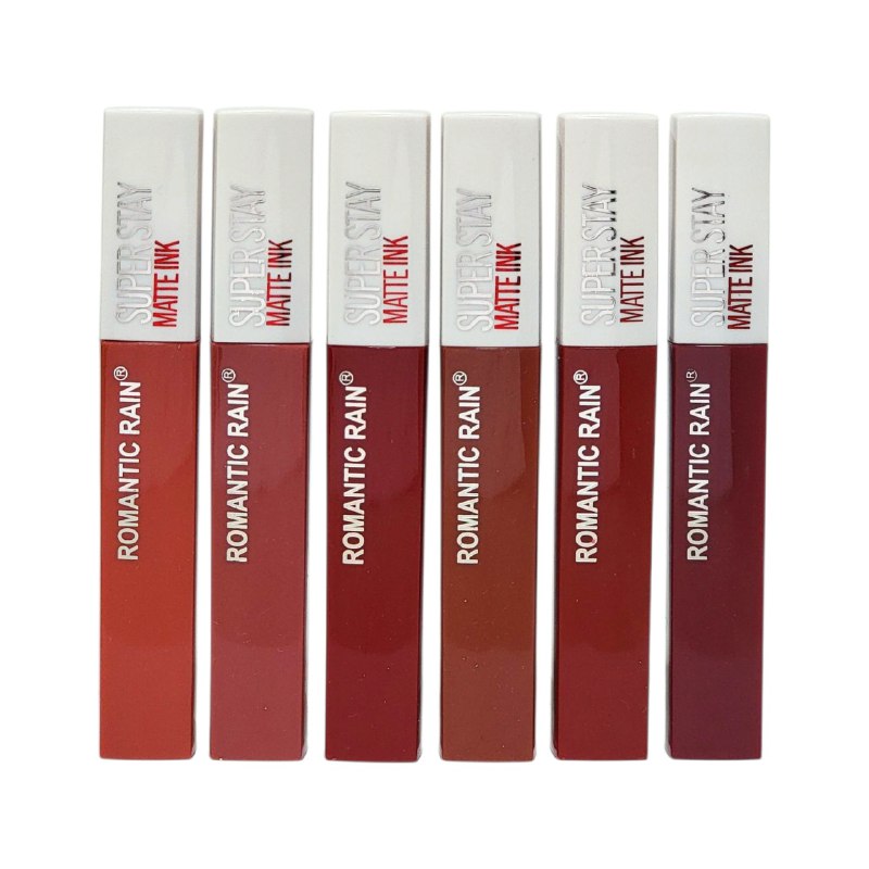 BRILLO LABIAL TINTA MATTE HIDRATANTE ROMANTIC RAIN DUPE DE MAYBELLINE