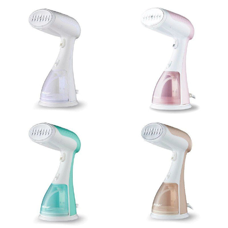 PLANCHA MINI PORTATIL A VAPOR, VAPORIZADOR COLGANTE DE MANO PORTATIL 1500W CON VAPOR GRANDE, CALENTAMIENTO RAPIDO RAF 4 COLORES