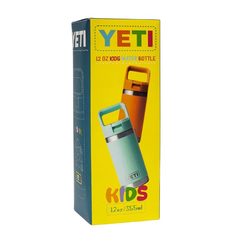 TERMO YETI KIDS ORIGINAL PARA NIÑOS DE ACERO INOXIDABLE DE 12OZ PRECIO ROJO ES POR CAJA COMPLETA