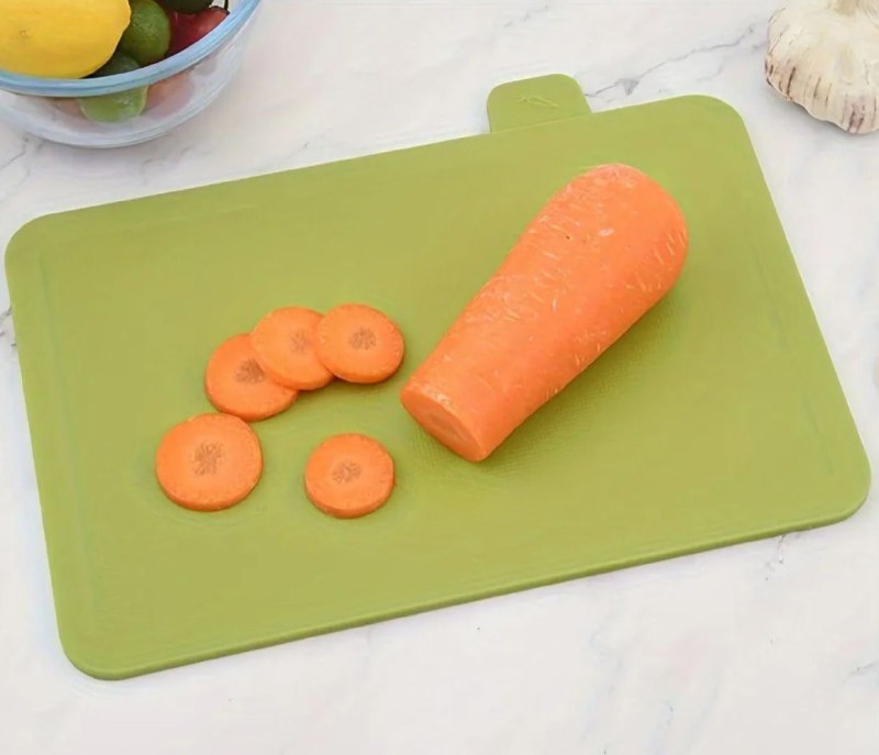 TABLAS DE PICAR, JUEGO DE TABLAS DE CORTAR DE 4 PIEZAS, DE PLASTICO DE GRADO ALIMENTICIO NO TOXICO, DURADERO Y ANTIDESLIZANTE, DRENAJE DOBLE FUNCION tabla