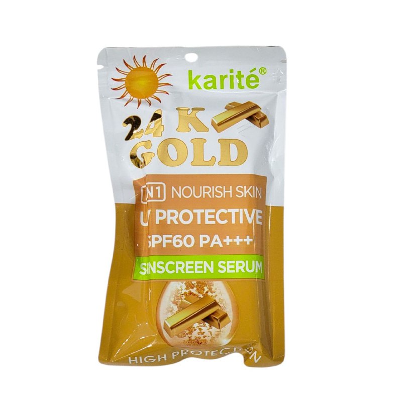 PROTECTOR SOLAR DE ORO 24K SPF60 KARITE 60ML DUPE LAROCHE