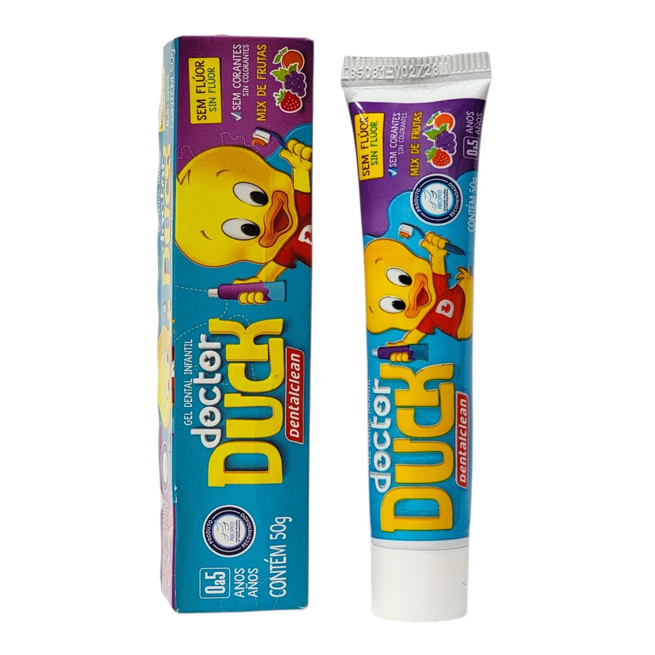 PASTA DENTAL INFANTIL DOCTOR DUCK DENTALCLEAN 50G