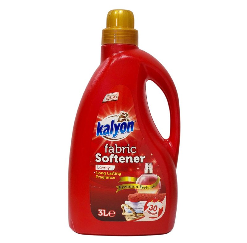 DETERGENTE SUAVIZANTE PARA ROPA CON PERFUME DE LARGA DURACION KAYLON 3L