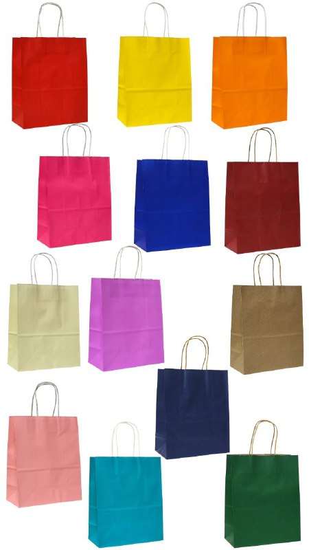 BOLSA DE REGALO MEDIANA 26X33X12 13 COLORES
