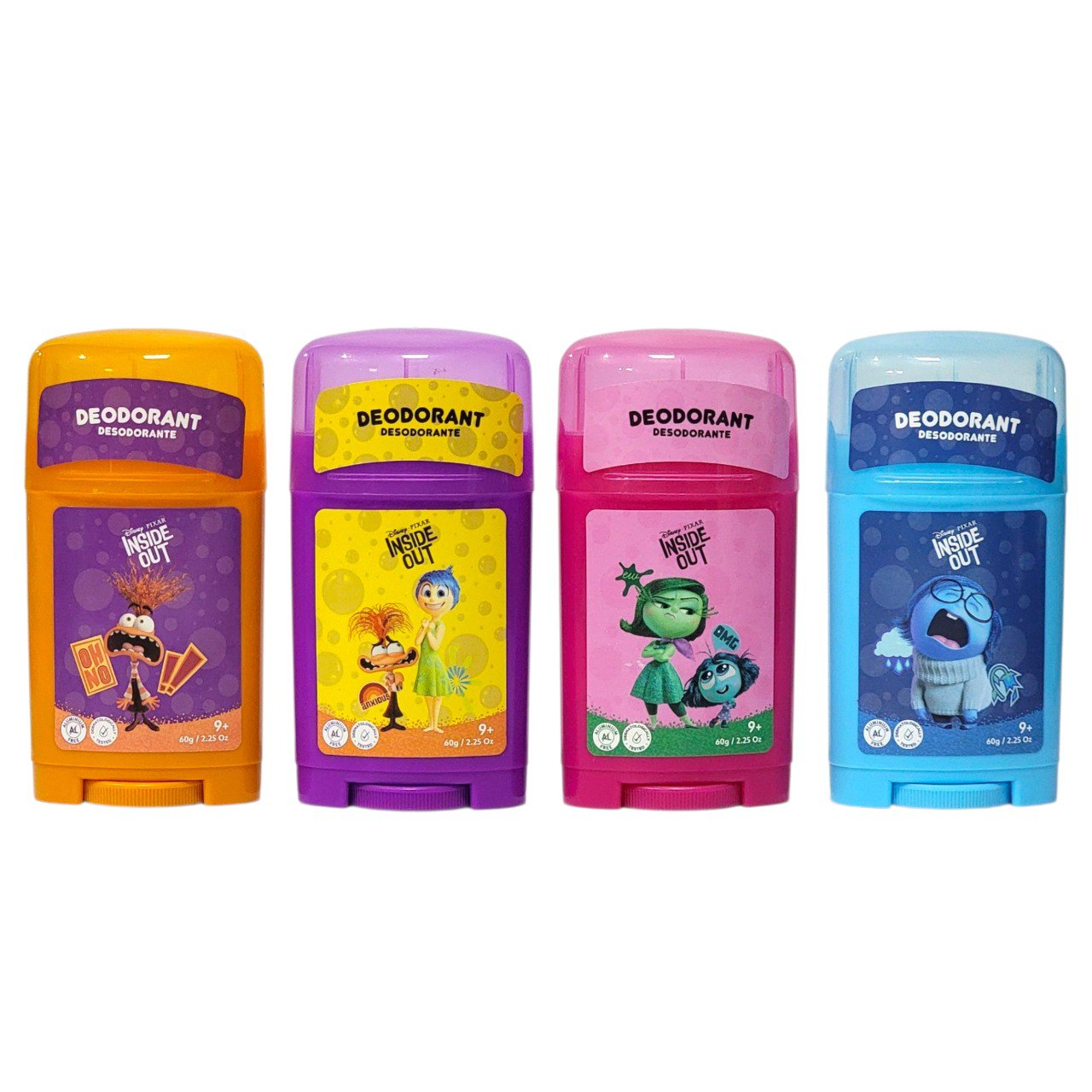 DESODORANTE PARA NIÑAS DE INTENSAMENTE 60G