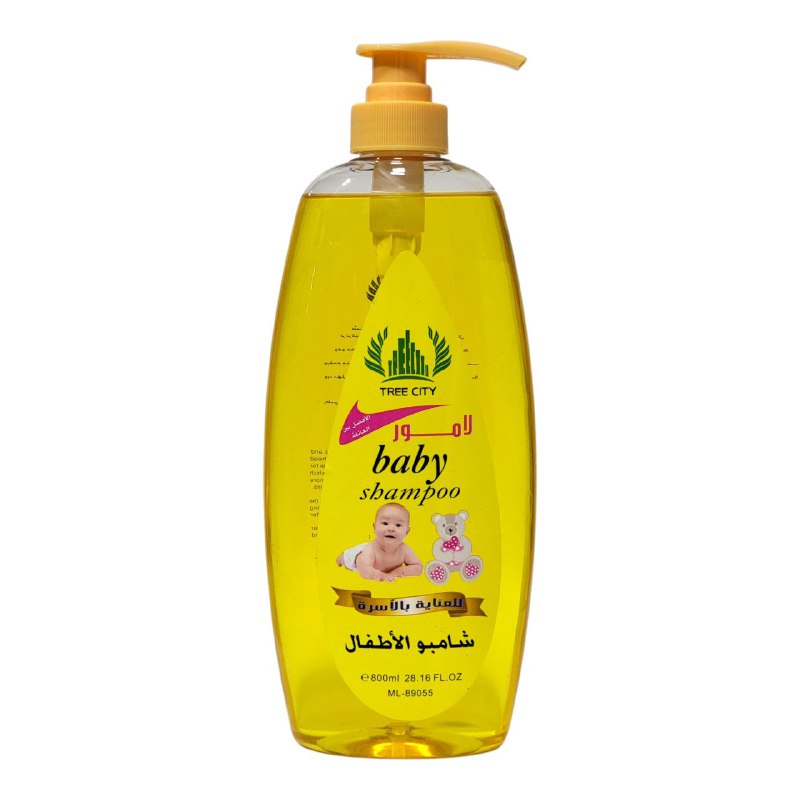 SHAMPOO PARA EL CABELLO PARA BEBES QUE DA BRILLO Y SUAVIDAD TREE CITY 800ML