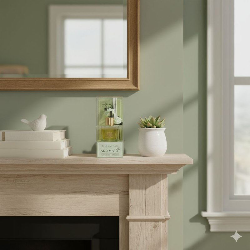 AMBIENTADOR AROMATIZANTE DIFUSOR DE VARILLAS PARA EL HOGAR DE AROMA CONTINUO SIN HUMO NI GOTEO, 4 AROMAS FRESH AND LIGHT