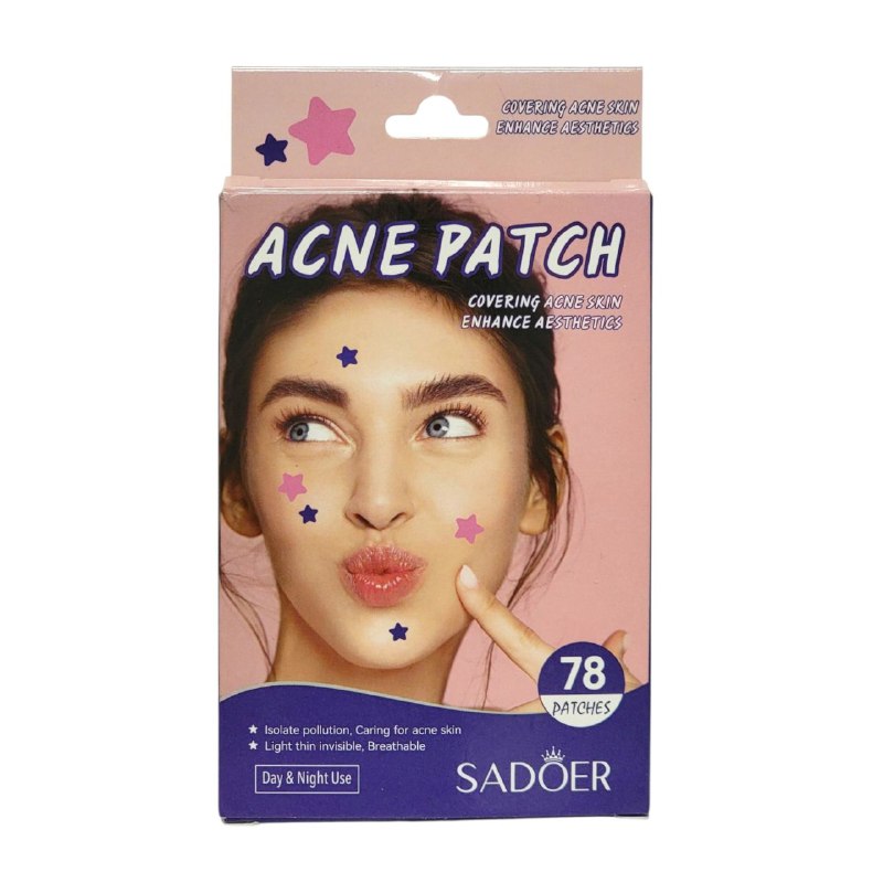 PARCHE PARA EL ACNE, CUBRE LA PIEL CON ACNE Y MEJORA LA ESTETICA, ASILA LA CONTAMINACION, LIGERO, FINO Y TRANSPIRABLE SADOER 78UND