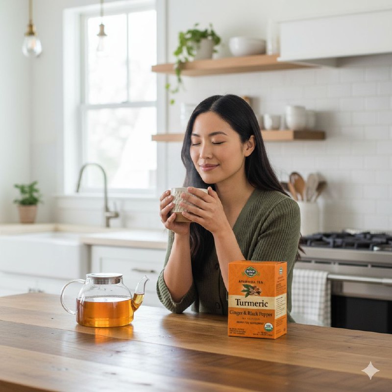 TE DE CURCUMA Y JENGIBRE PARA LA SALUD DIGESTIVA HERBAL CUP 16UND