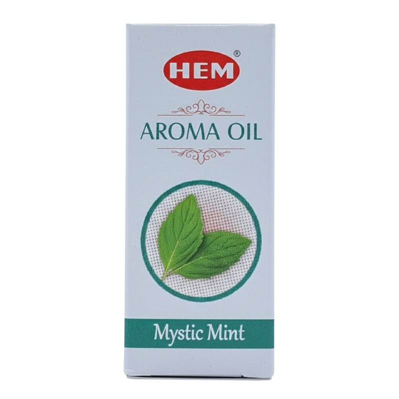 ACEITE AROMATICO ESENCIAL DE MENTA MISTICA PARA USAR EN DIFUSORES Y AROMATERAPIAS HEM 10ML