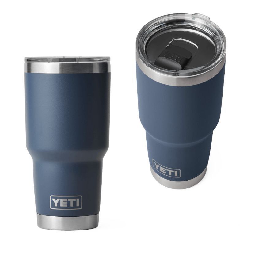 VASO TERMICO DE ACERO INOXIDABLE RAMBLER YETI 30 ONZAS