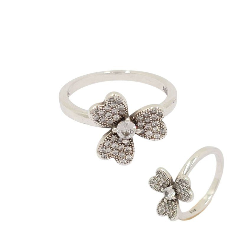 PANI1604 FORMA FLOR PLATA 9.25