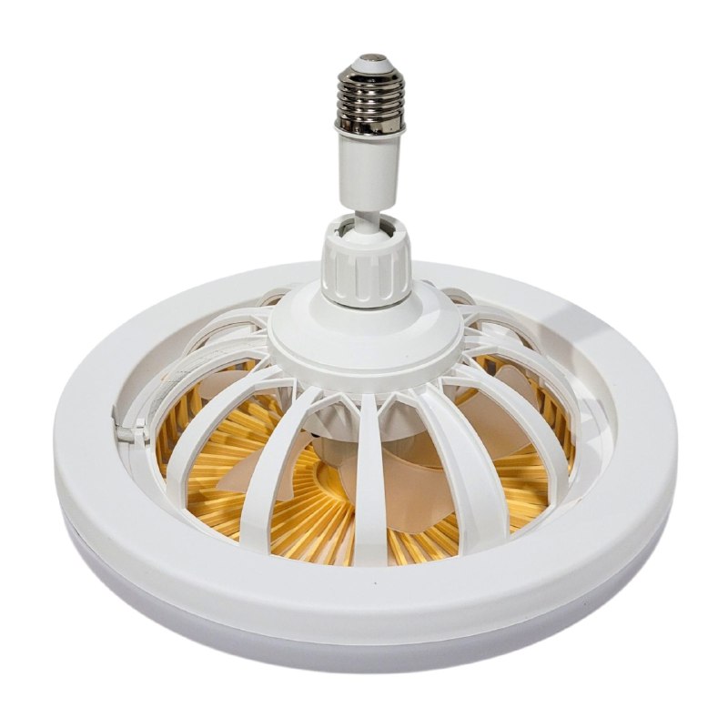 LUZ LED, FOCO VENTILADOR MULTIFUNCIONAL DE 30W CON AROMATERAPIA, SILENCIOSO CON DURACION DE 30K HORAS, AJUSTE DE BRILLO, AHORRO DE ENERGIA ROLINGER LED 130X255MM