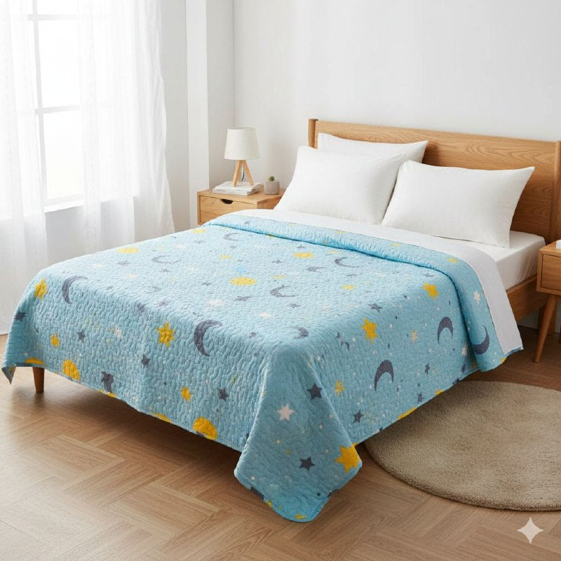 SABANA CAMERA TIPO EDREDON ESTAMPADO 210X230CM BENELI HOME, 21 ESTILOS