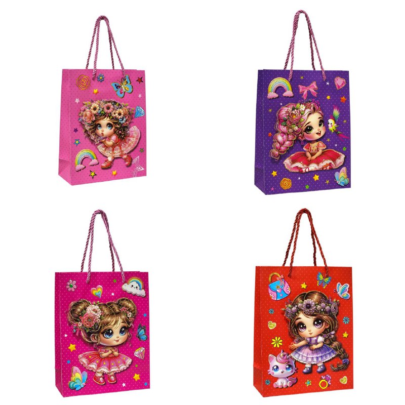 BOLSA DE REGALO DE PEQUEÑA 18X10X23CM