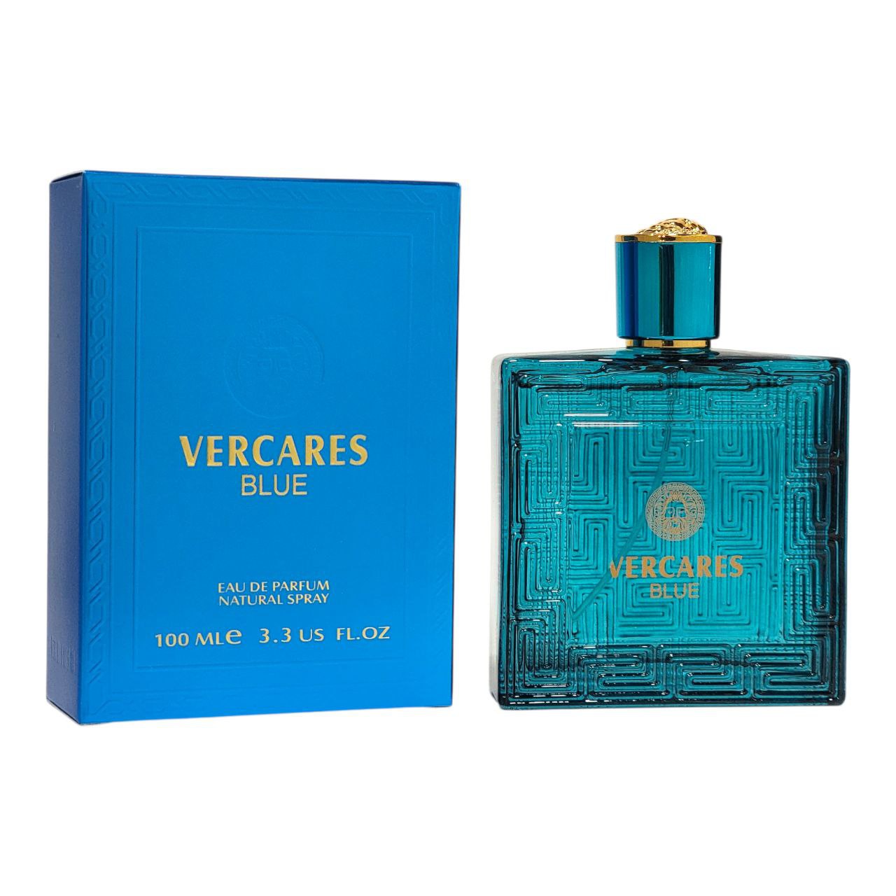 VERCARES BLUE EDP 100ML (H) (AROMA SIMILAR VERSACE EROS)