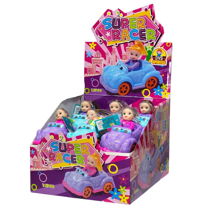 COMIDA DULCES PARA NIÑA CON JUGUETE CARRO DVS DIPROVISA 8G