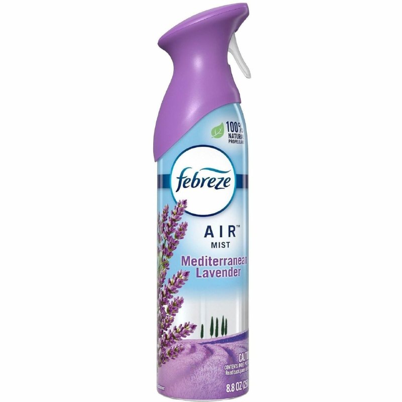 AMBIENTADOR AROMATIZANTE EN SPRAY DE LAVANDA FEBREZE 250G