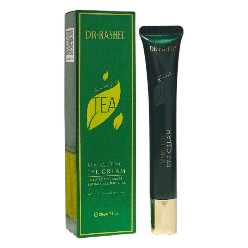 CREMA FACIAL REVITALIZANTE PARA LOS OJOS DE TE VERDE, ATENUA OJERAS E HIDRATA DR RASHEL 20G