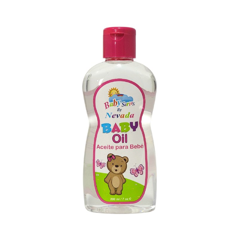 ACEITE PARA BEBE DE RAPIDA ABSORCION, PROTEGE LA PIEL DELICADA DE TU BEBE NEVADA 200ML