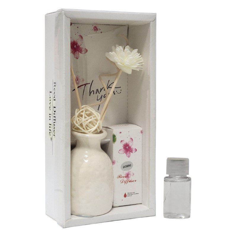 AMBIENTADOR AROMATIZANTE DIFUSOR DE VARILLAS PARA EL HOGAR DE AROMA CONTINUO SIN HUMO NI GOTEO, 4 AROMAS REED DIFFUSER