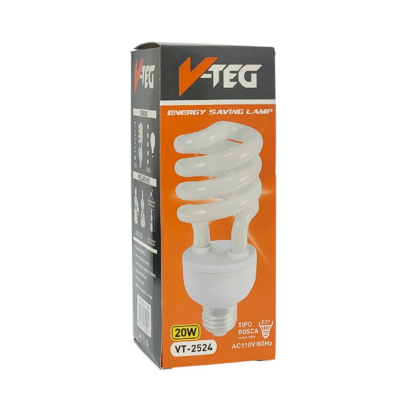 FOCO BOMBILLA LED AHORRADOR DE BAJO CONSUMO, AHORRA HASTA 80% DE LUZ V TEG