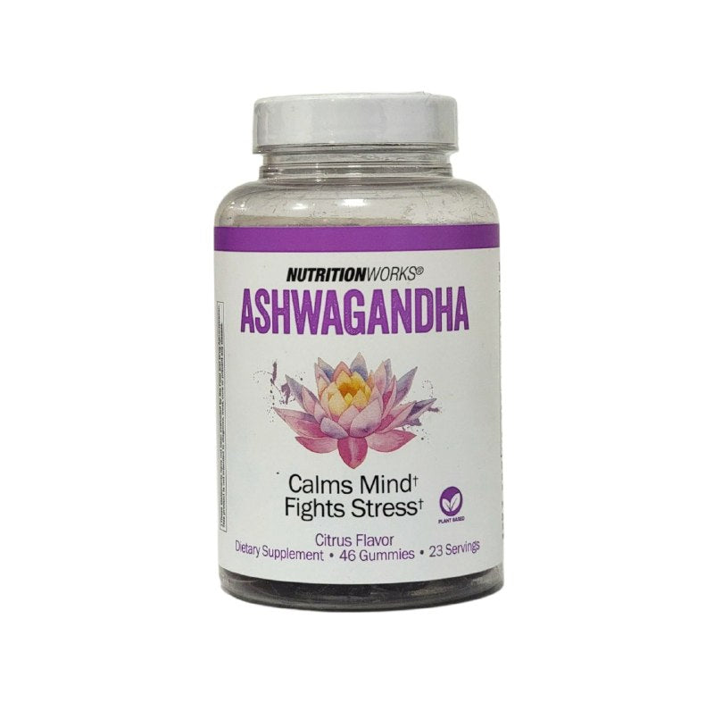 VITAMINAS EN GOMITAS DE ASHWAGANDHA QUE CALMAN LA MENTE Y EL ESTRES NUTRITION 46UND