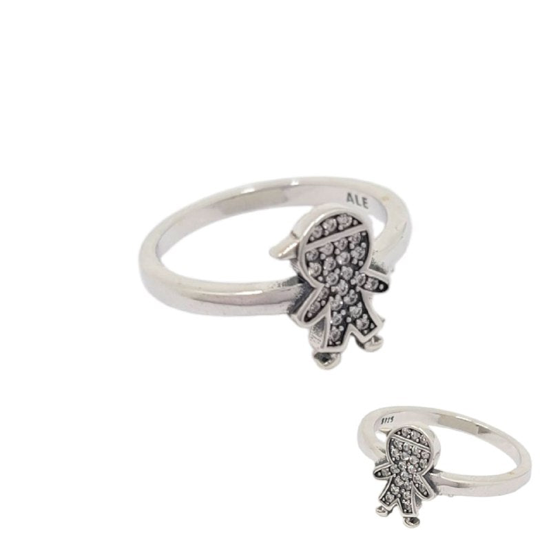 PANI1608 FORMA NIÑO PLATA 9.25