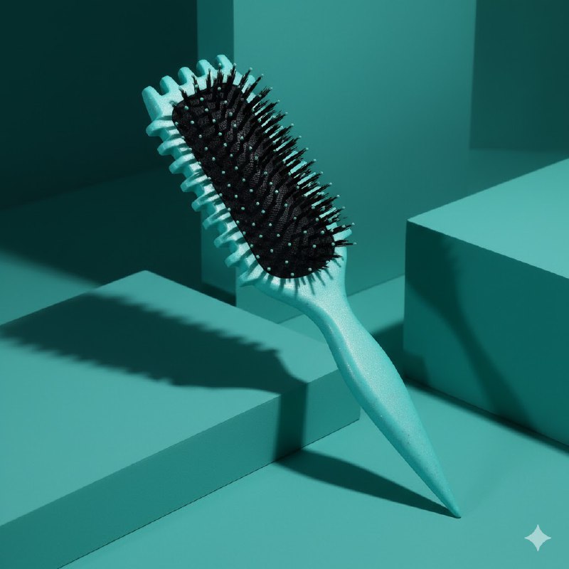 CEPILLO PEINE PARA EL CABELLO DESENREDANTE DE DISEÑO VENTILADO, 5 COLORES