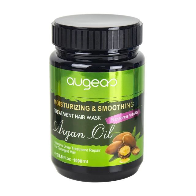 MASCARILLA PARA EL CABELLO DE ACEITE DE ARGAN HIDRATANTE Y SUAVIZANTE AUGEAS 1000ML