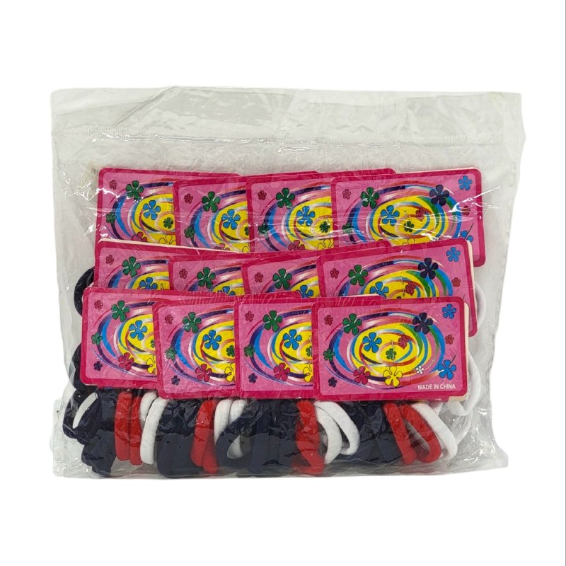 COLAS PARA EL CABELLO PEQUEÑAS COLORES VIBRANTES EN PAQUETE DE 12UND