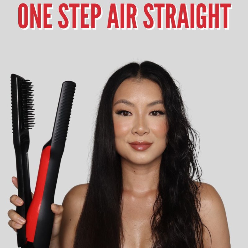 PLANCHA Y SECADORA PARA EL CABELLO 2 EN 1 DE AIRE CALIENTE DE UN SOLO PASO RAPIDO REVLON