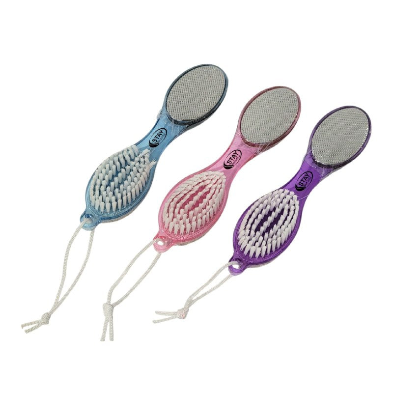 LIMA PIEDRA POMEZ DE PEDICURA 4 EN 1 STAY BEAUTIFUL 4.2X20CM, 3 ESTILOS