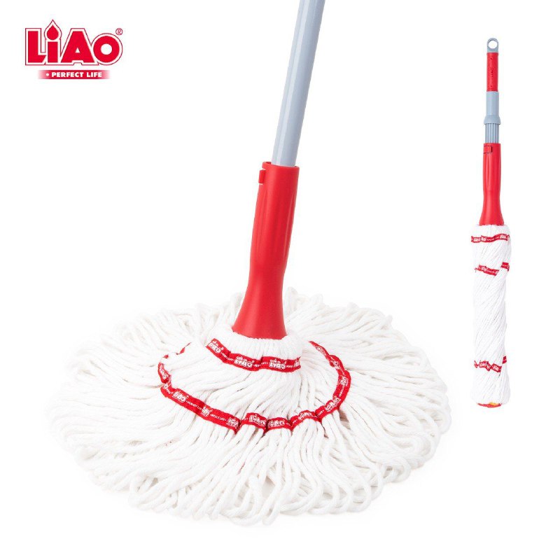 TRAPEADOR MAGICO AUTO EXPRIMIBLE DE ALGODON LIAO TWIST MOP A1301106 45X163CM