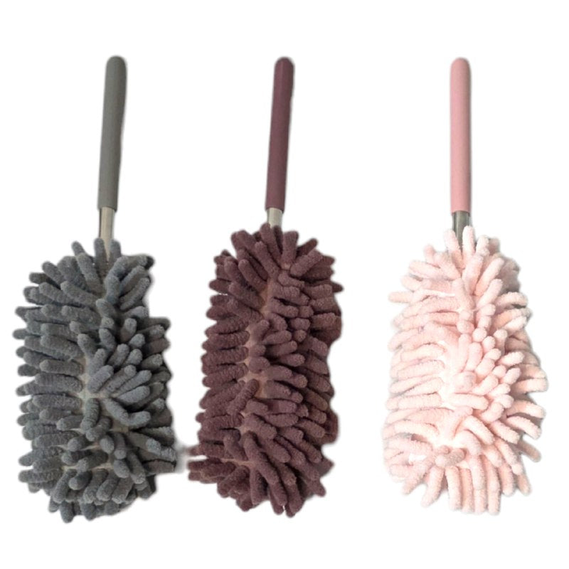 PLUMERO LIMPIADOR DE MICROFIBRA EN SET DE 3 PIEZAS PARA LIMPIEZA 77CM, ATRAPA Y RETIENE EL POLVO HOUSEFUL