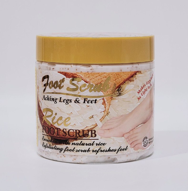 EXFOLIANTE PARA PIES REVITALIZANTE CON ARROZ FRUIT OF THE WOKALI 500ML