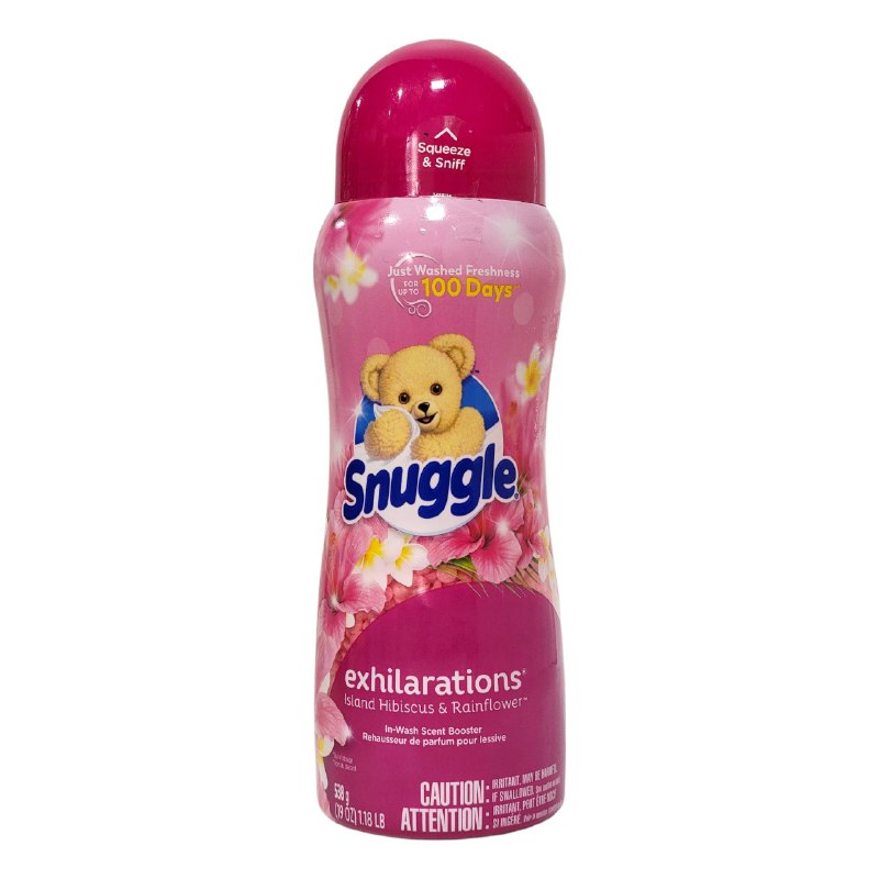 PERLAS AROMATICAS PARA ROPA, POTENCIADOR DE AROMA A FLOR ISLEÑA, PERLAS AMBIENTADORAS PARA LAVAR ROPA LAVADORA SNUGGLE 538G