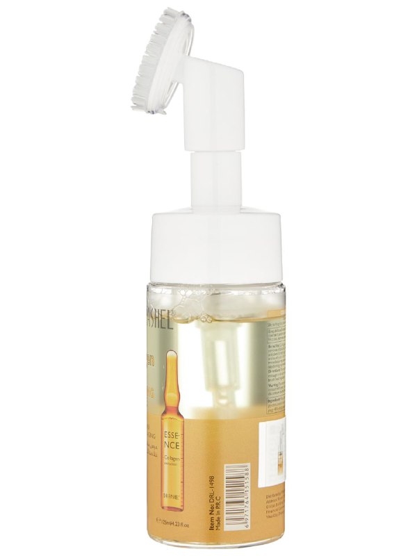 LIMPIADOR FACIAL EN ESPUMA LIMPIADORA CON ESENCIA DE COLAGENO, CEPILLO SUAVE, ELIMINA IMPUREZAS DE POROS DR RASHEL 125ML