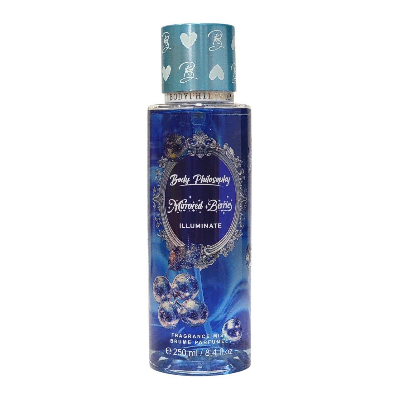 SPLASH BODY PHILOSOPHY MIRRORED BERRIES 250ML (M) (DUPE SAPPHIRE MOON BATH & BODY WORKS)